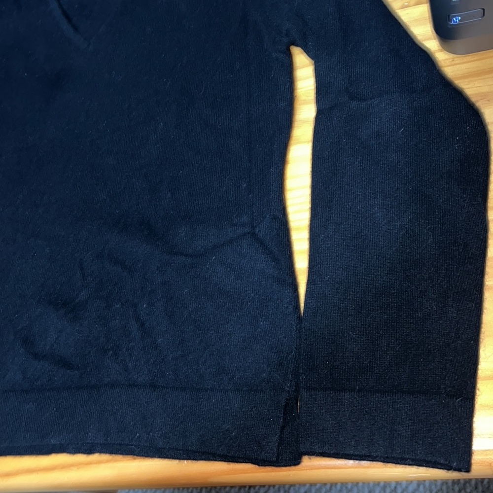 Black 100% Cashmere Sweater - Picture 6 of 12